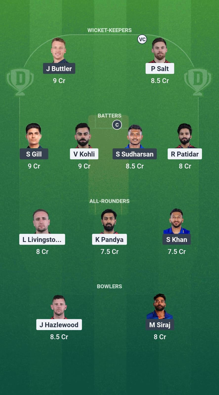 1000635271 Royal Challengers Bengaluru vs Gujarat Titans Dream11 Prediction Fantasy Cricket Tips Dream11 Team IPL 2025
