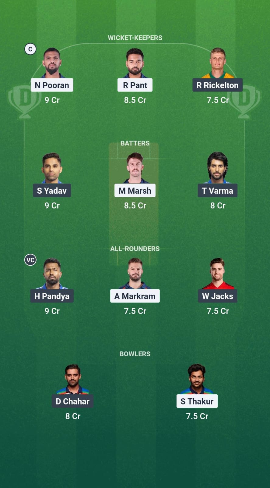 1000636911 LSG vs MI Dream11 Prediction Fantasy Cricket Tips Dream11 Team IPL 2025
